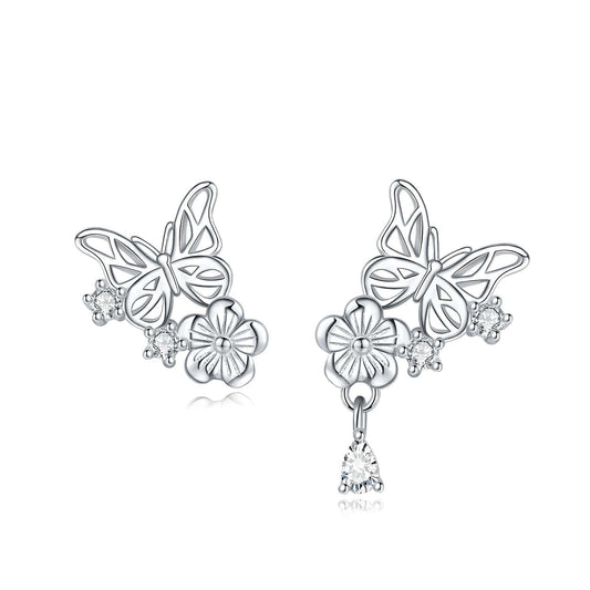 Butterfly Garden Blossoms Earrings